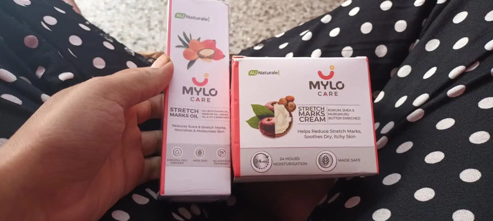 Stretch Marks Cream for Women - Clinically Proven | Removes Stretch Marks | Made Safe Certified | Safe During Pregnancy & Breastfeeding (100gm)