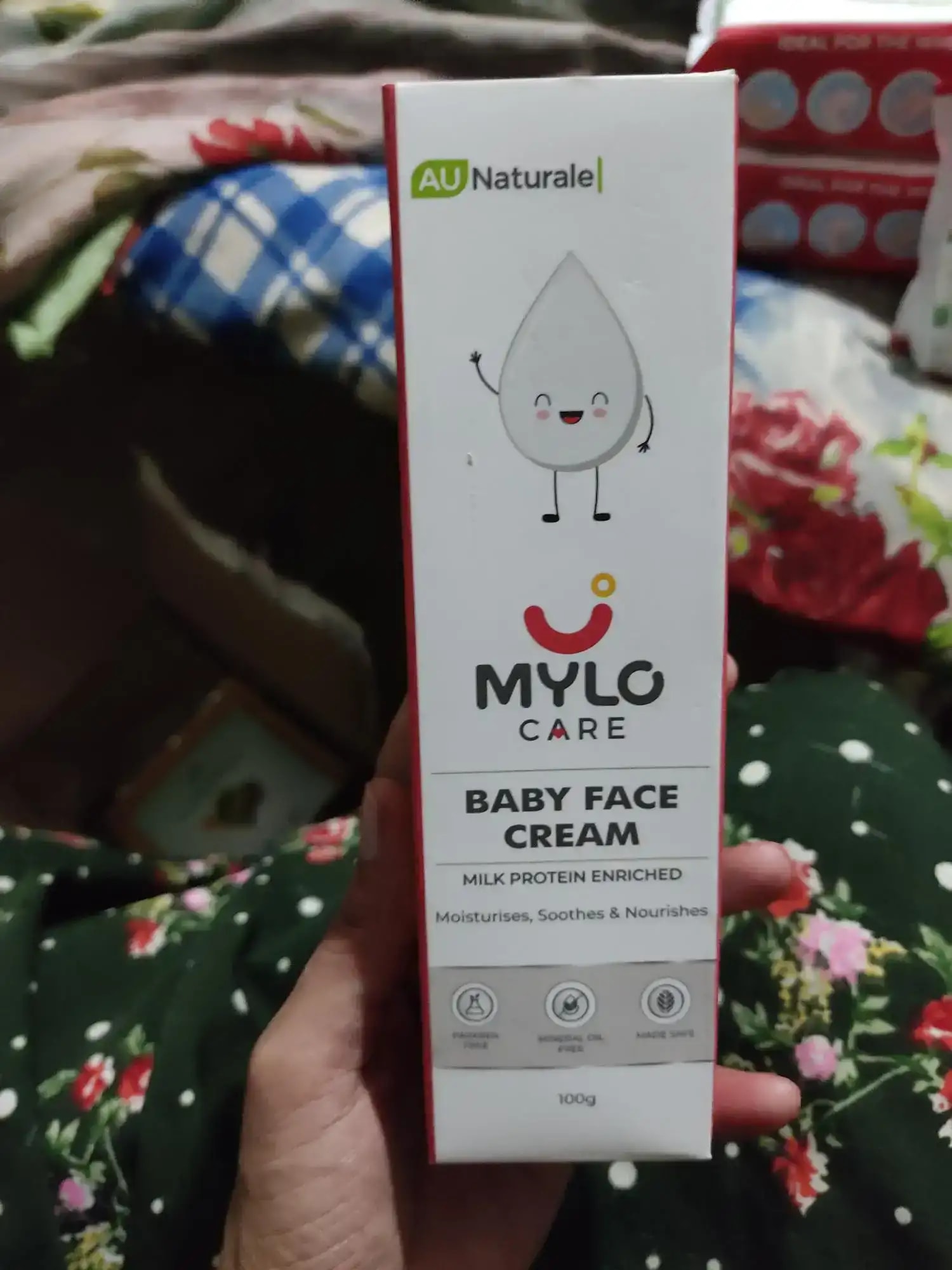 Baby Cream for Face 100 gm | Dermatologically Tested | Made Safe Australia Certified | Nourishes and Brightens Skin | Soothes Skin Irritation