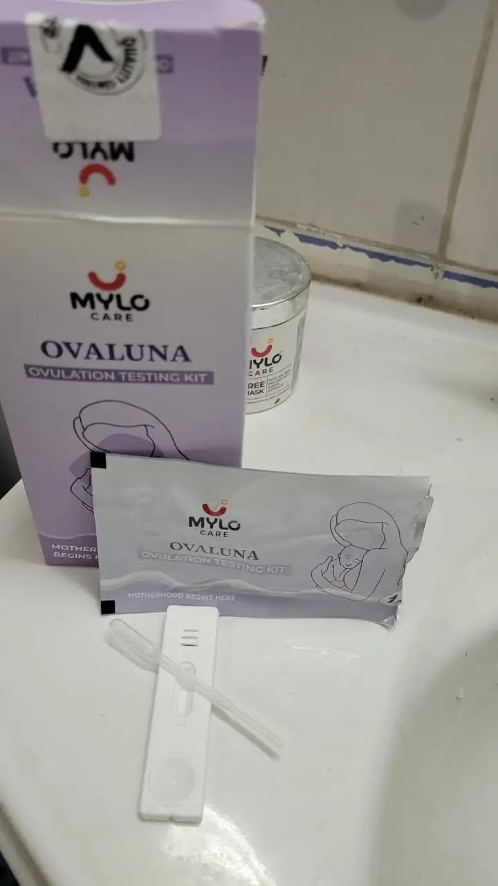 Ovaluna - Ovulation Test Kit - Pack of 5 | Helps Determine Fertile Days | Accurate & Easy to Use | Improves Chances of Conception