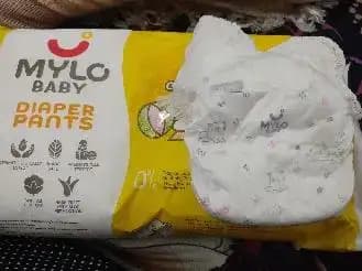 Super Saver Combo - Baby Diaper Pants Medium (M) 7-8 kgs - (76 count) Leak Proof + Extra Virgin Coconut Oil (200ml)