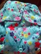 Adjustable Washable & Reusable Cloth Diaper With Absorbent Insert Pad (3M-3Y) | Oeko-Tex Certified | Prevents Rashes - Floral Spring & Rainbow - Pack of 2