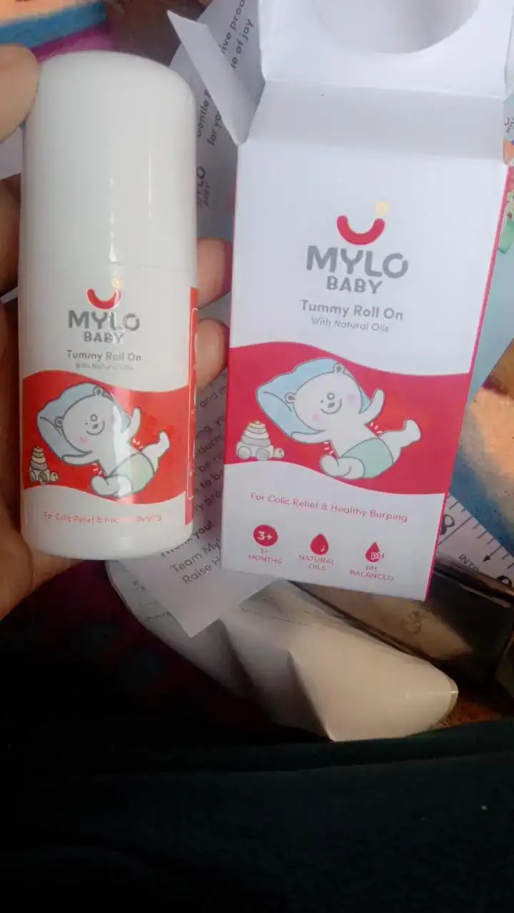 Tummy Roll On For Baby | Made Safe Australia Certified | Relieves Gas & Colic | Promotes Healthy Burping | Reduces Acid Reflux | 40 ml