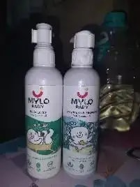 Baby Bath Essentials - Baby Body Wash & Shampoo (200 ml) and Mylo Care Baby Lotion (200 ml) | Tear Free Formulation | 24 Hours Moisturization