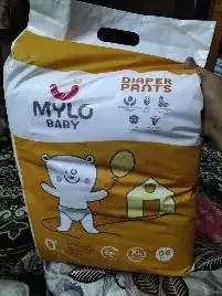 Mylo Baby New Born Diaper Pants | Up to 5Kgs | with Wetness Indicator | 92 Count