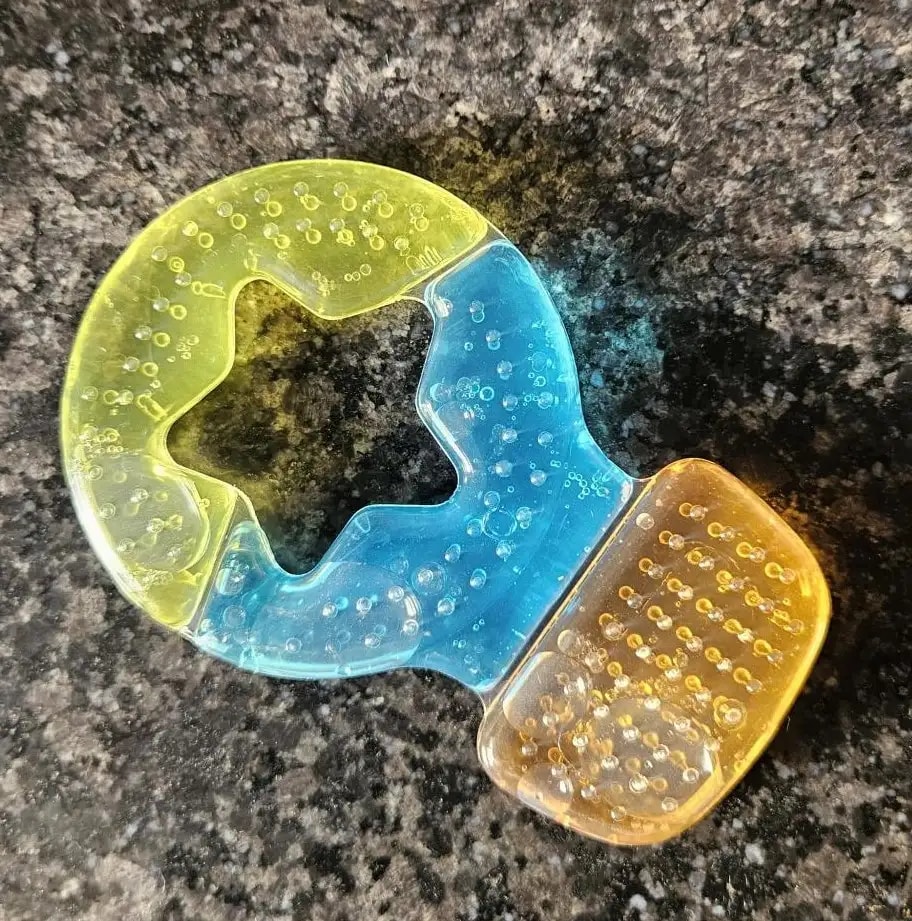 Teether for Kids | Relieves Sore Teething Gums | BPA Free, Food Grade & Non Toxic | ISI Marked | Easy to Hold | Pack of 4 - 2 Ring + 2 Hot Air Balloon
