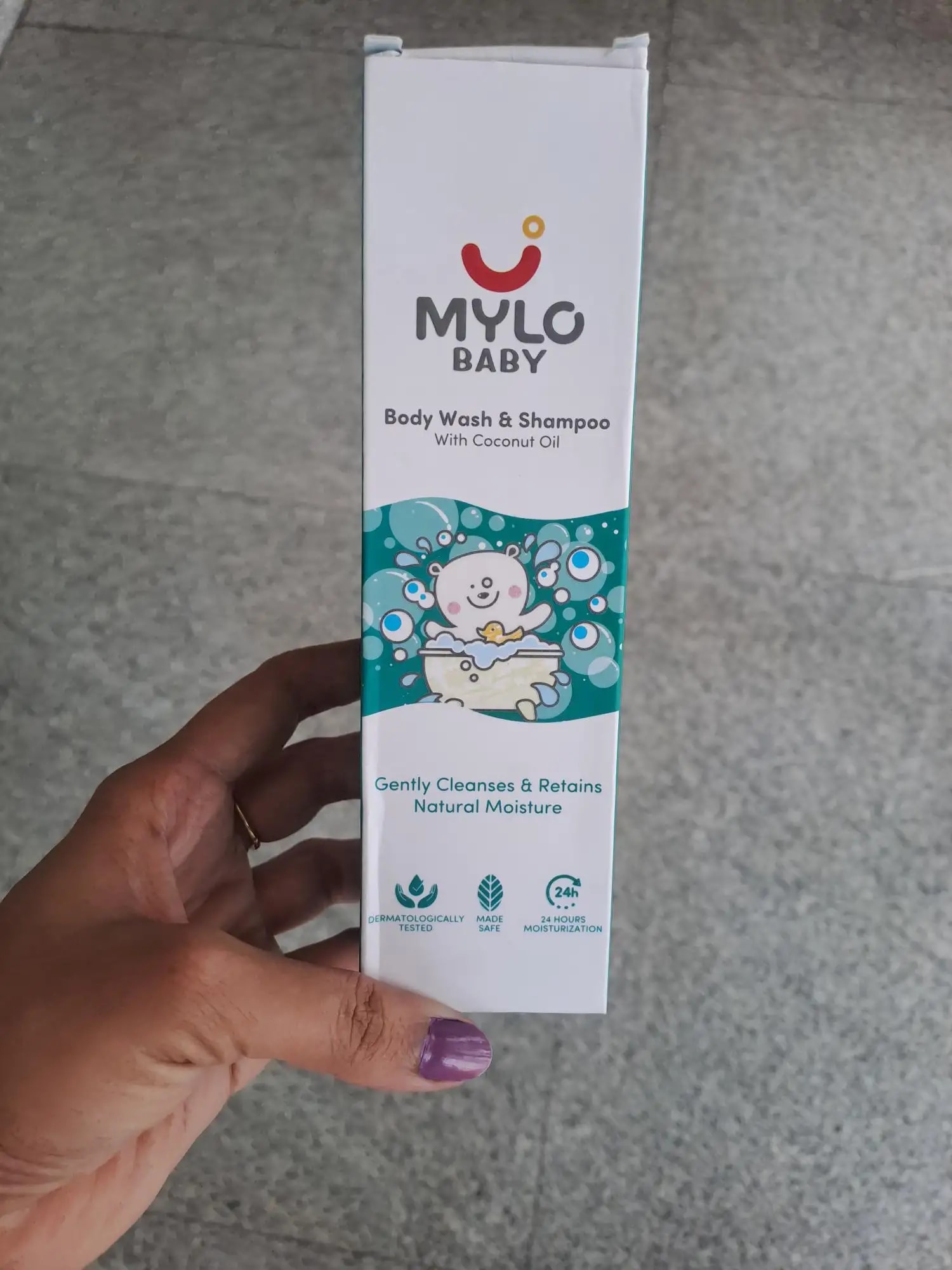 Baby Shampoo and Body Wash | Gentle Cleansing Head-to-Toe | Tear Free Formulation | Retains Natural Moisture | Dermatologically Tested | Made Safe Certified- 200 ml - Pack of 2