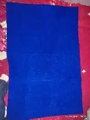 Waterproof Extra Absorbent Baby Dry Sheet & Bed Protector | Guards Against Spills, Stains & Nappy Leaks | Foldable & Portable - Navy Blue - M