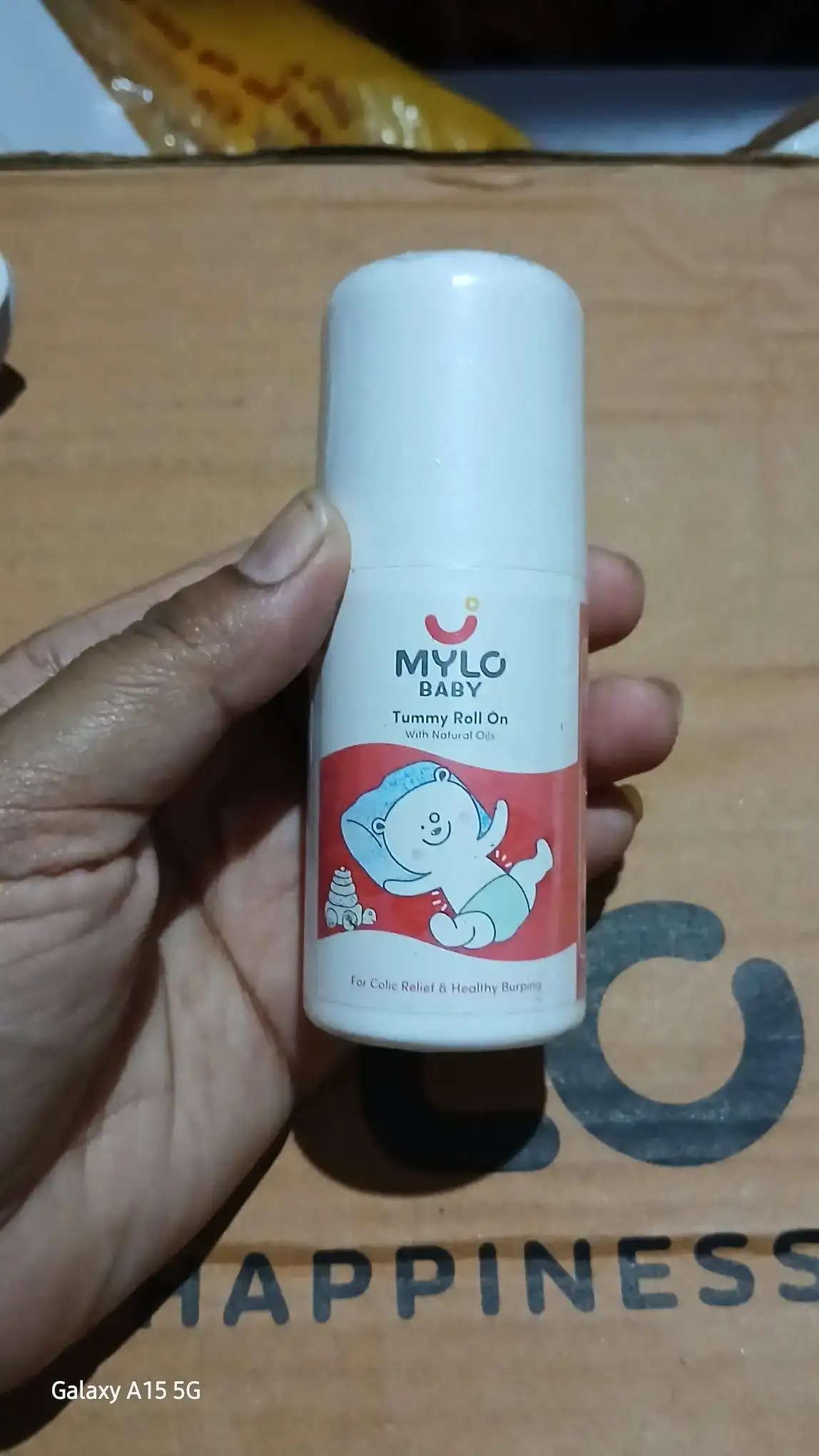 Tummy Roll On For Baby | Made Safe Australia Certified | Relieves Gas & Colic | Promotes Healthy Burping | Reduces Acid Reflux | 40 ml