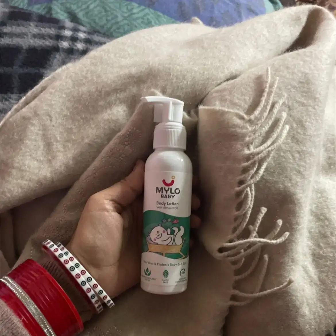 Baby Lotion for Kids | Made Safe Certified | Dermatologically Tested | Long Lasting 24 Hours Moisturisation | Soothes Dryness - 200 ml