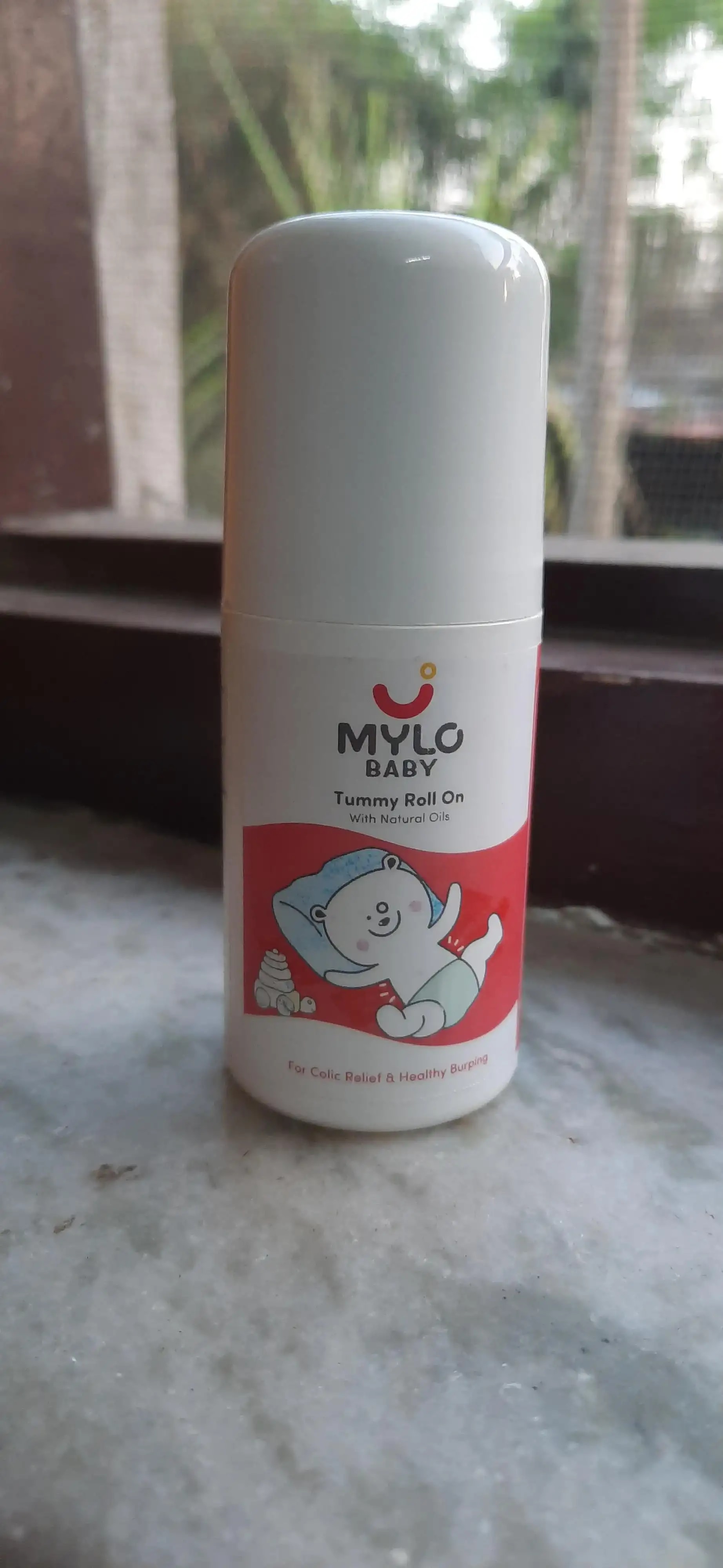 Tummy Roll On For Baby | Made Safe Australia Certified | Relieves Gas & Colic | Promotes Healthy Burping | Reduces Acid Reflux | 40 ml