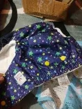 Adjustable Washable & Reusable Cloth Diaper With Dry Feel, Absorbent Insert Pad (3M-3Y) Prevents Rashes - Floral Spring - Pack of 1
