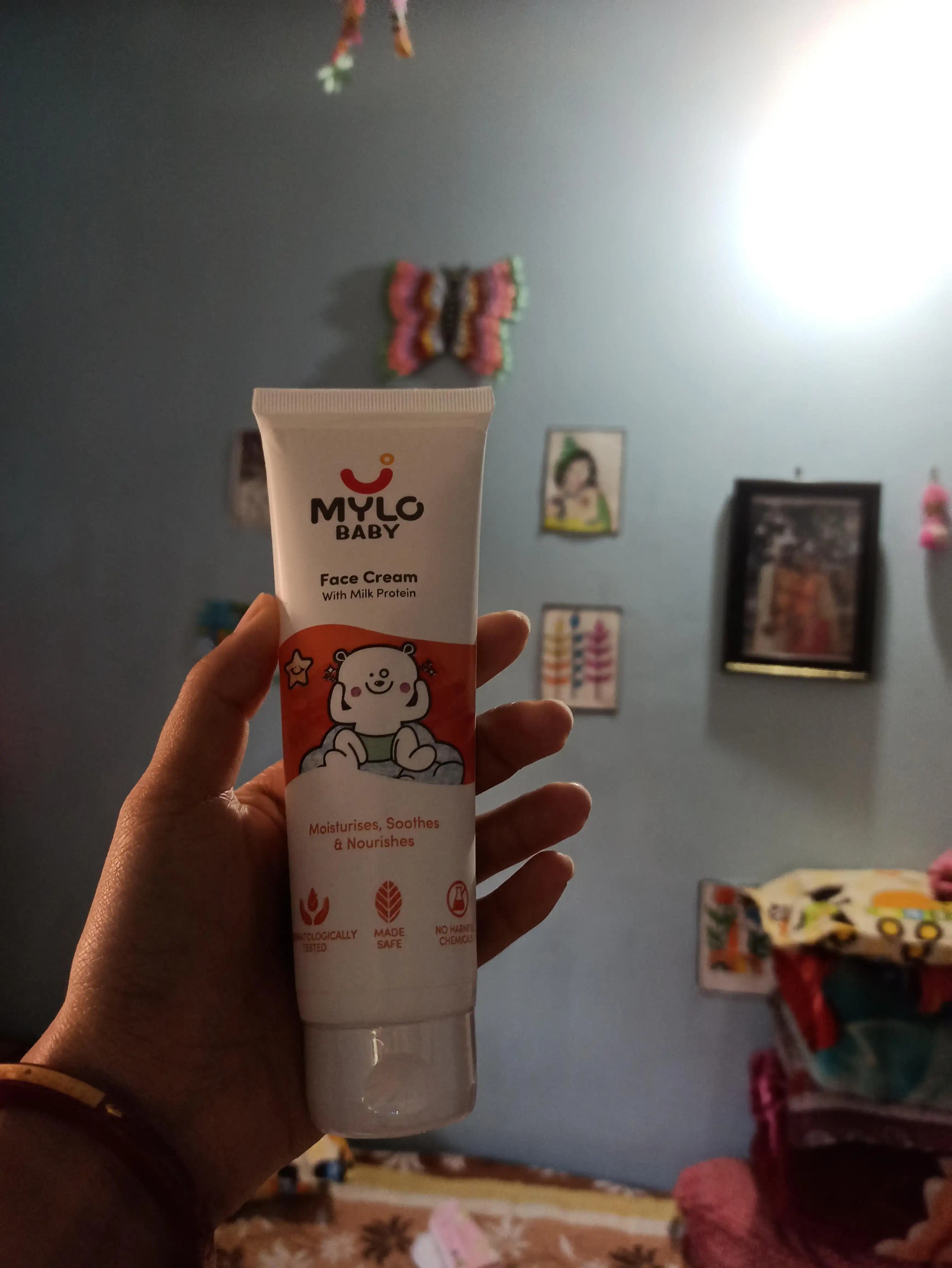 Baby Cream for Face 100 gm | Dermatologically Tested | Made Safe Australia Certified | Nourishes and Brightens Skin | Soothes Skin Irritation