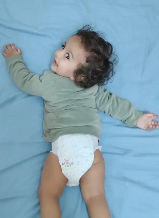 Mylo Airprime™ Premium Diaper Pants with Wetness Indicator - S(5-9 Kgs) - 26 Count