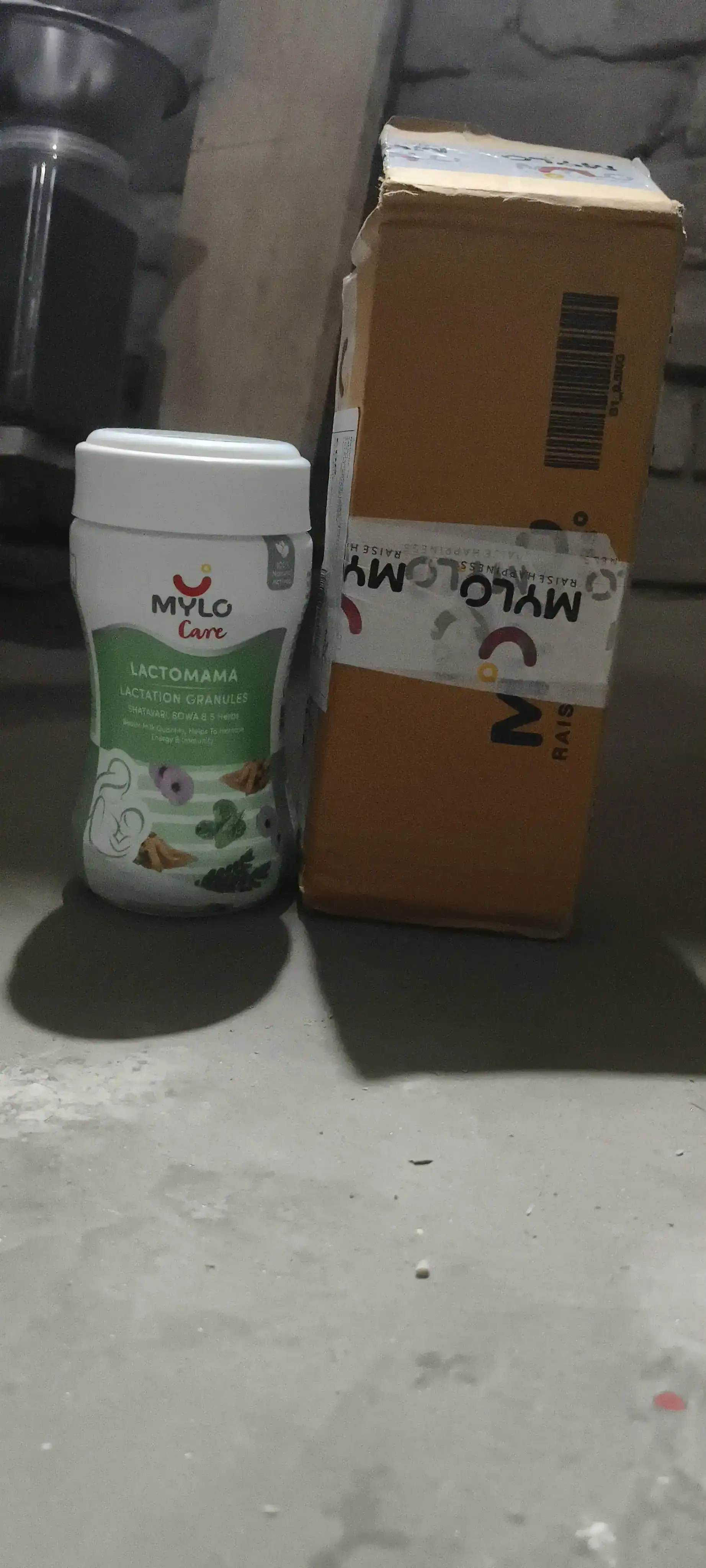 Mylo LactoMama ™ | With Shatavari, Sowa & 5 herbs | Natural Supplement for Boosting Breast Milk | 100% Natural Ingredients | 300g | Pack of 2 | Elaichi