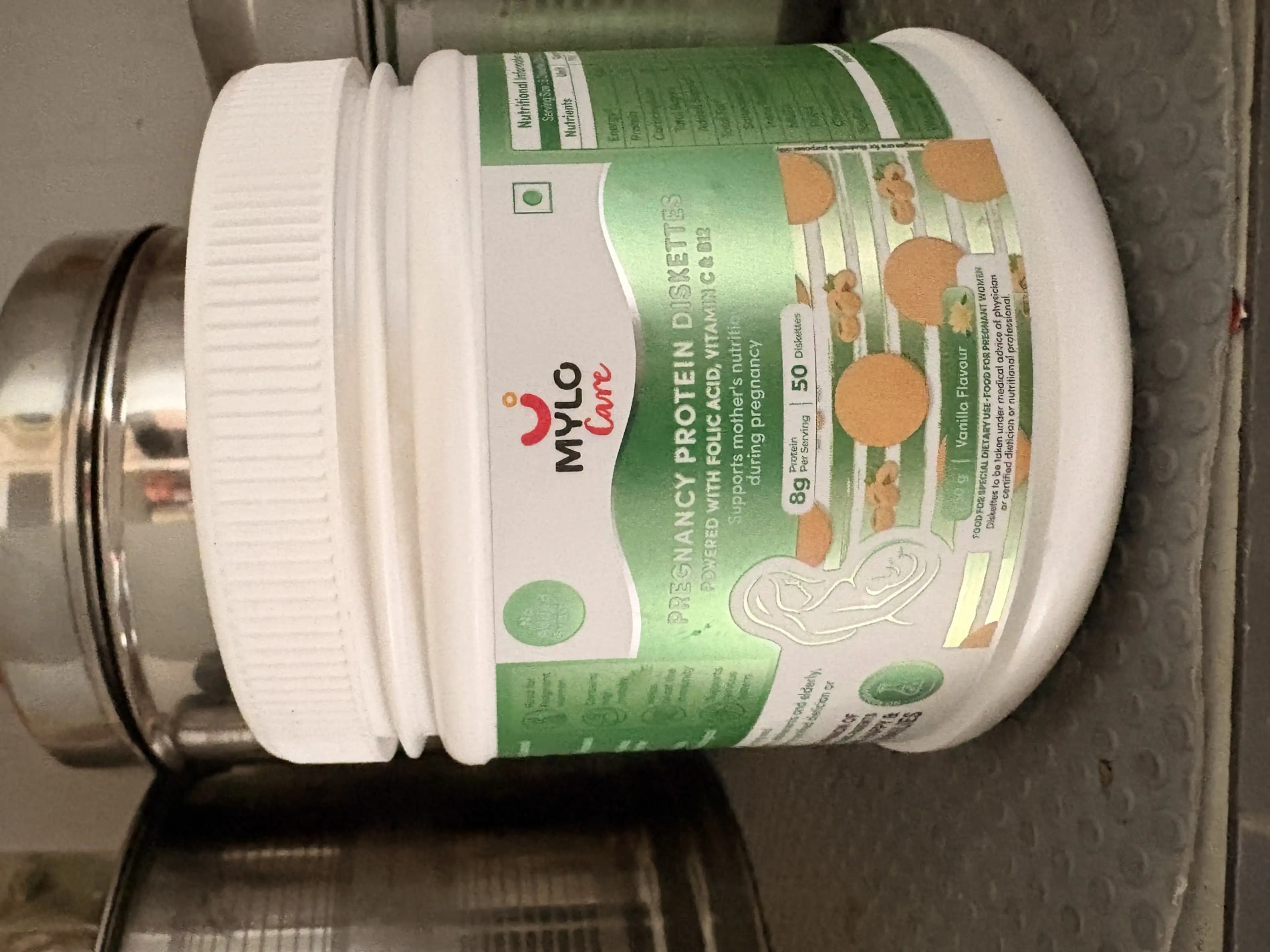 MamaGro™ Protein Diskettes - 500gm - Vanilla