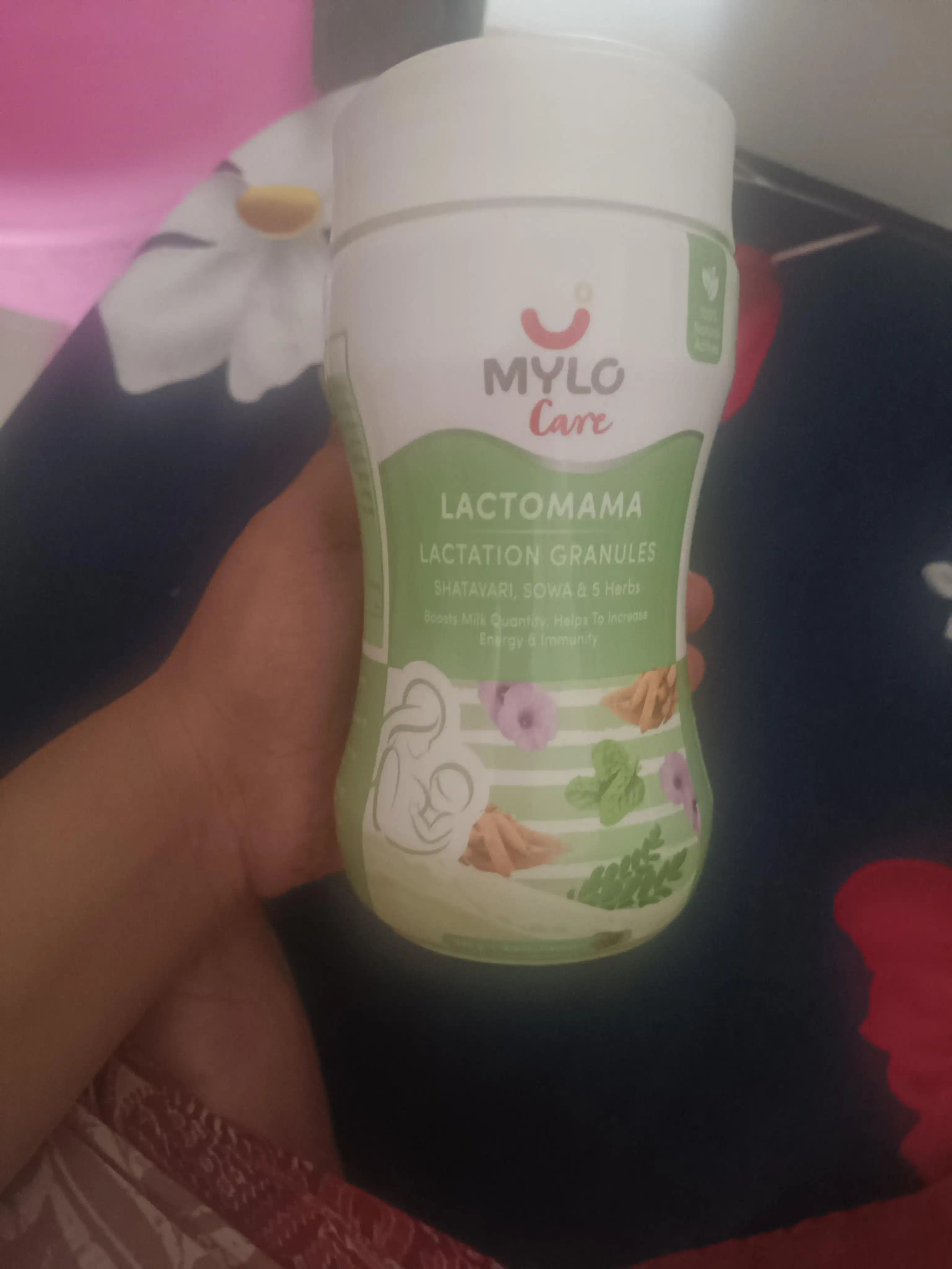 Mylo LactoMama ™ | With Shatavari, Sowa & 5 herbs | Natural Supplement for Boosting Breast Milk | 100% Natural Ingredients | 300g | Pack of 2 | Elaichi