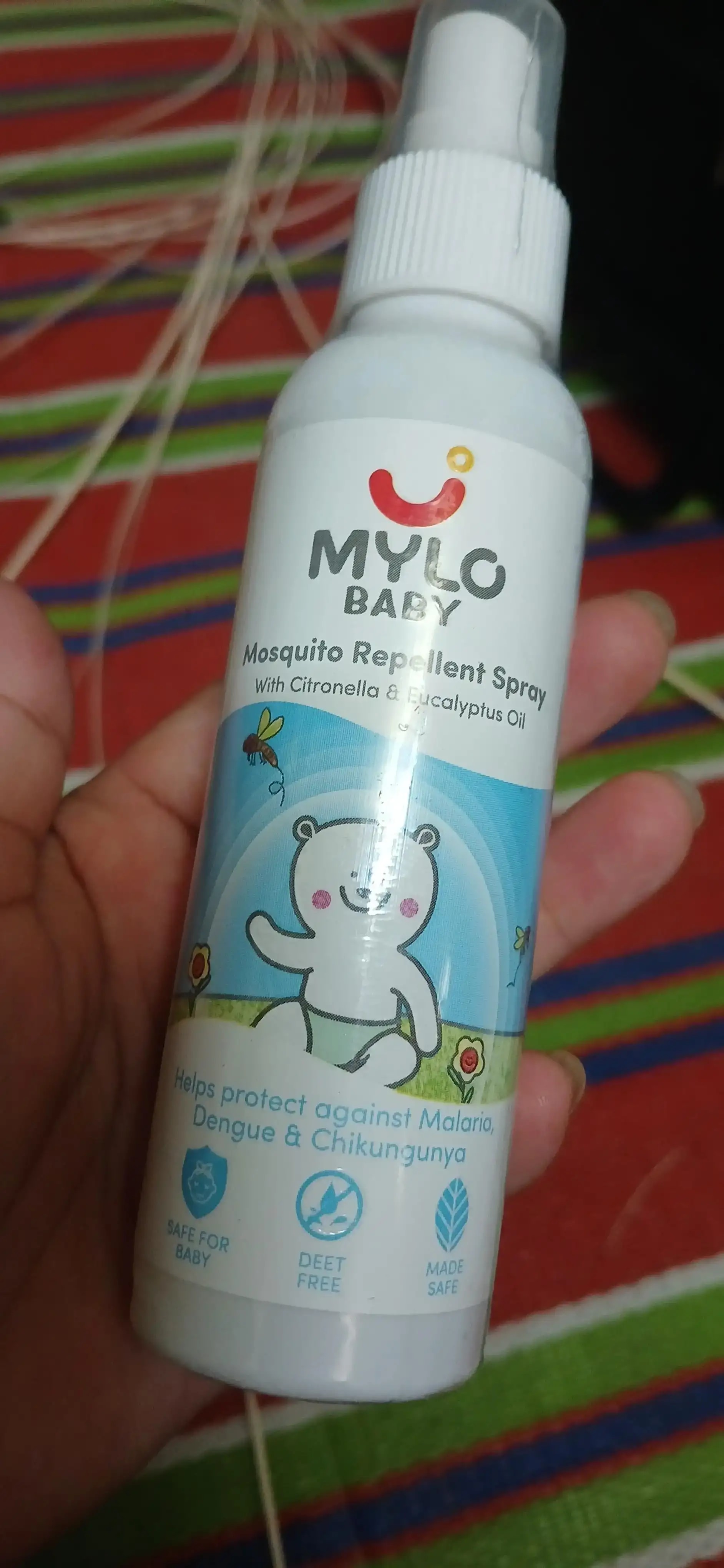 Baby Mosquito Spray | 100% Natural Ingredients | Protects Against Dengue, Malaria, Chikungunya | 100 ml - Pack of 2