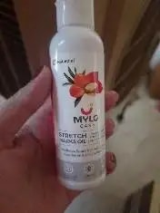 Stretch Marks Oil With Sea Buckthorn, Rosehip, Argan & Coconut Oil | Scars & Stretch Mark Lightening | Natural Skin Care Solution for Pregnant Women - 100ml