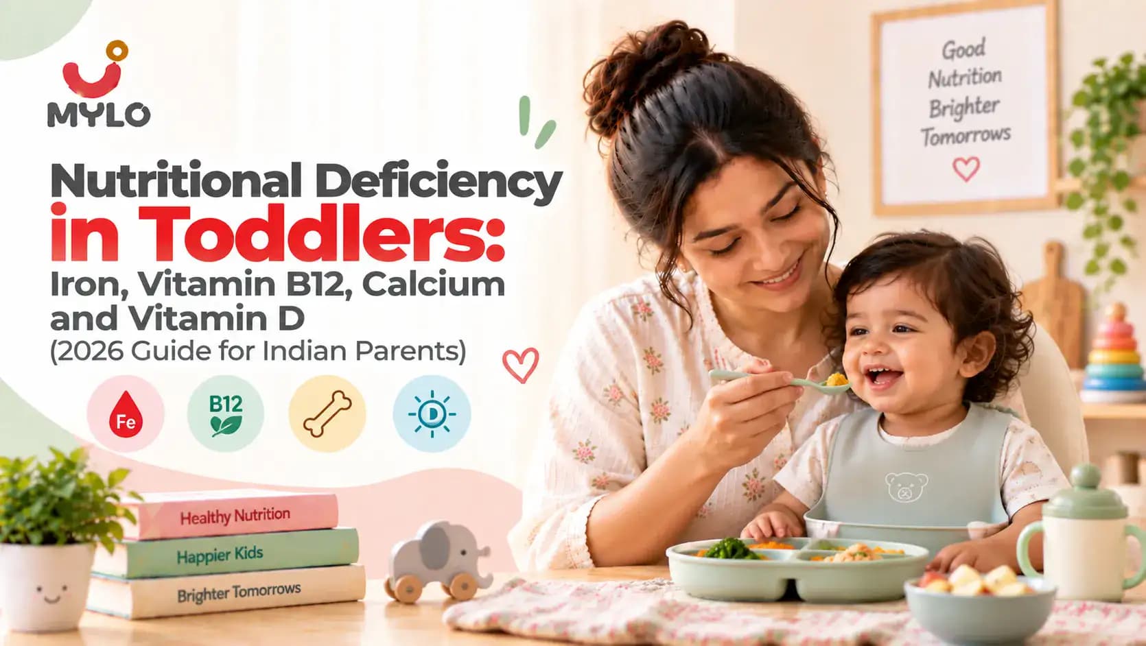 Nutritional Deficiency in Toddlers: Iron, Vitamin B12, Calcium and Vitamin D (2026 Guide for Indian Parents)