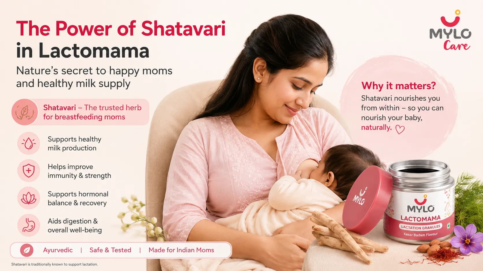 The Benefits of Shatavari in Lactomama for Breastfeeding: 9 Science-Backed Reasons It Works