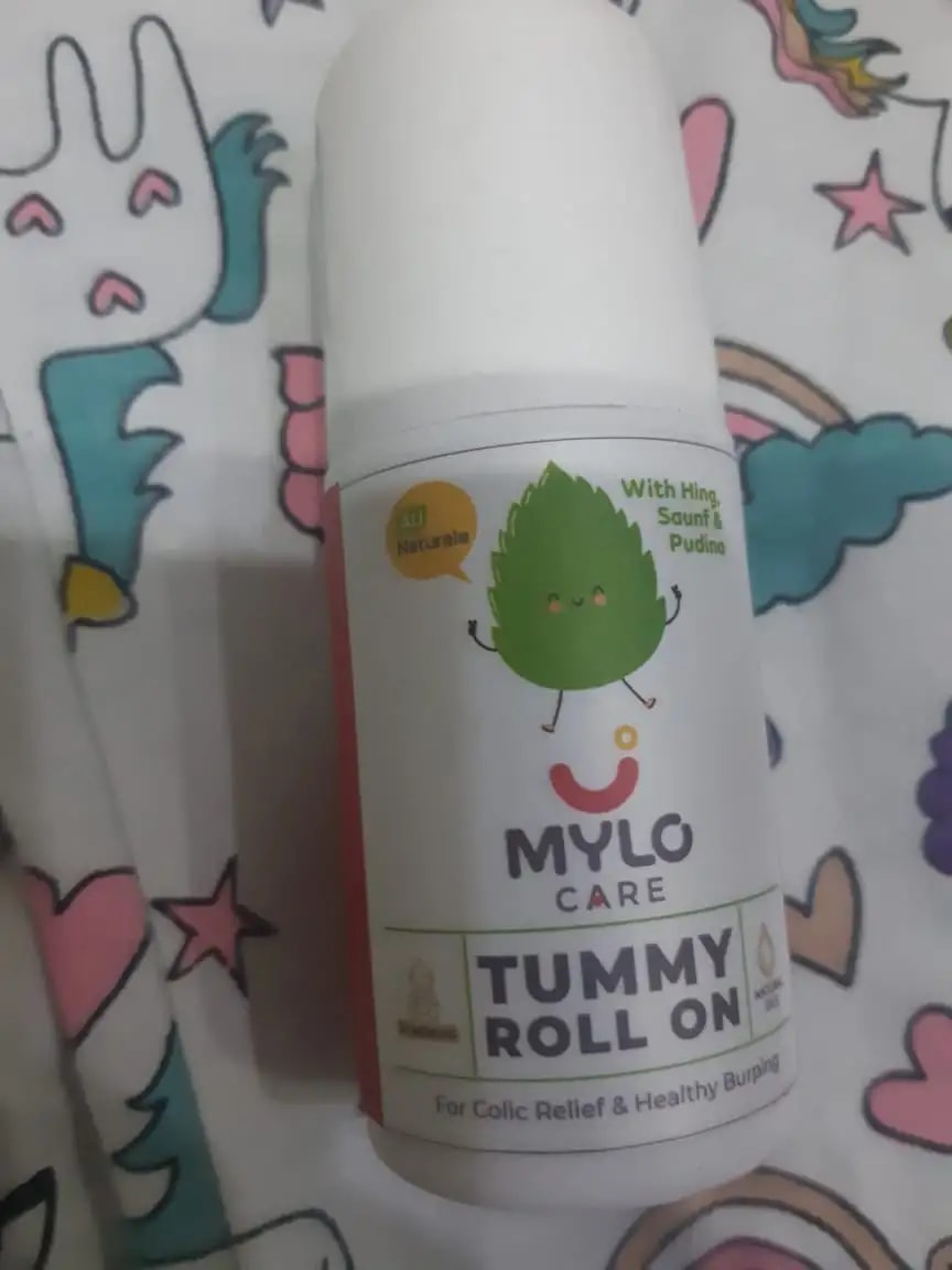Tummy Roll On For Baby | Made Safe Australia Certified | Relieves Gas & Colic | Promotes Healthy Burping | Reduces Acid Reflux | 40 ml