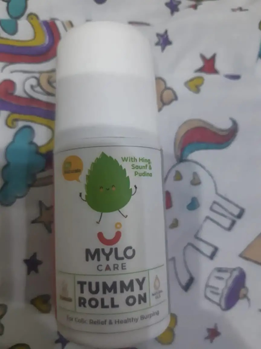 Tummy Roll On For Baby | Made Safe Australia Certified | Relieves Gas & Colic | Promotes Healthy Burping | Reduces Acid Reflux | 40 ml