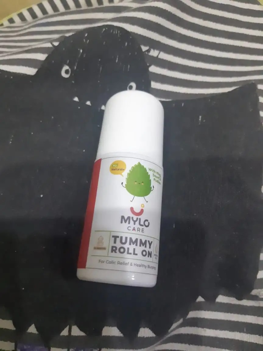 Tummy Roll On For Baby | Made Safe Australia Certified | Relieves Gas & Colic | Promotes Healthy Burping | Reduces Acid Reflux | 40 ml