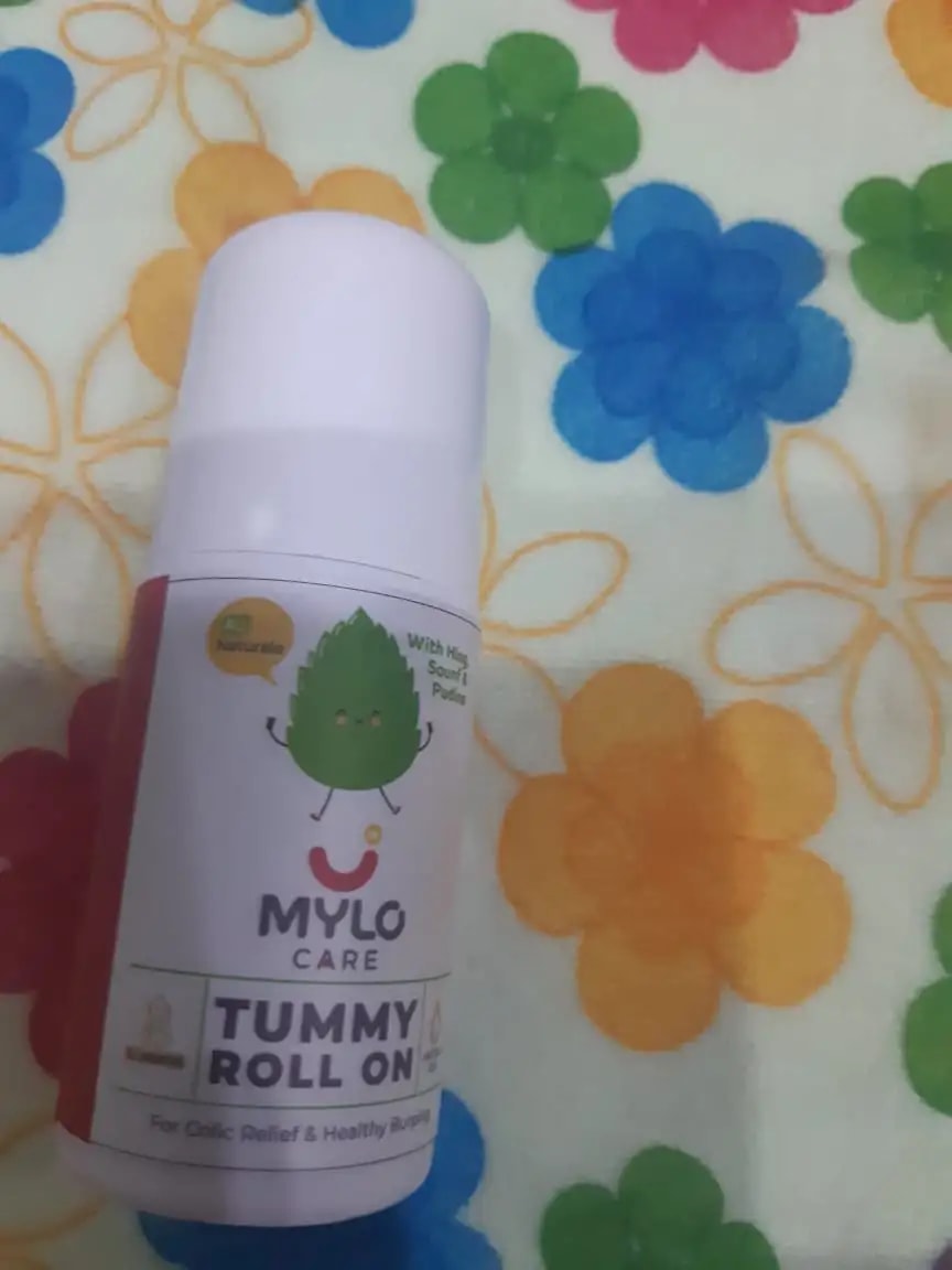 Tummy Roll On For Baby | Made Safe Australia Certified | Relieves Gas & Colic | Promotes Healthy Burping | Reduces Acid Reflux | 40 ml