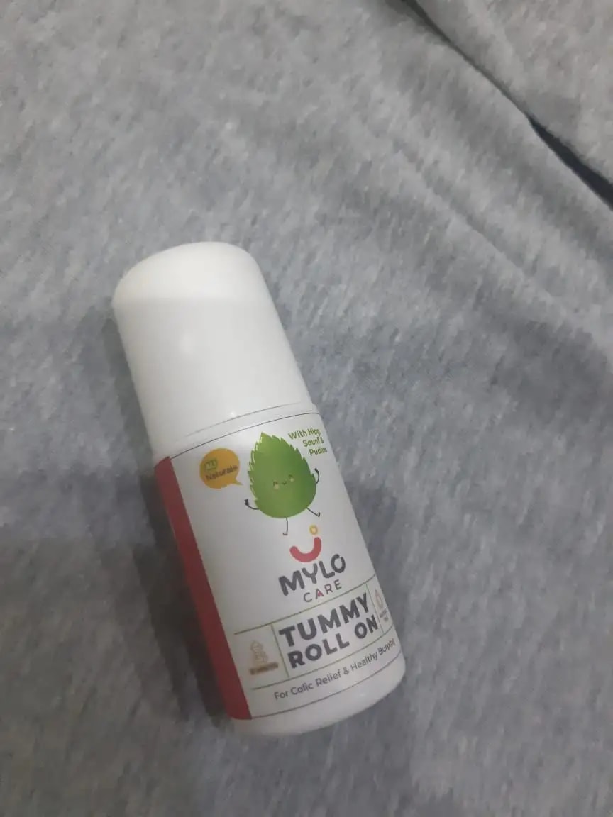 Tummy Roll On For Baby | Made Safe Australia Certified | Relieves Gas & Colic | Promotes Healthy Burping | Reduces Acid Reflux | 40 ml