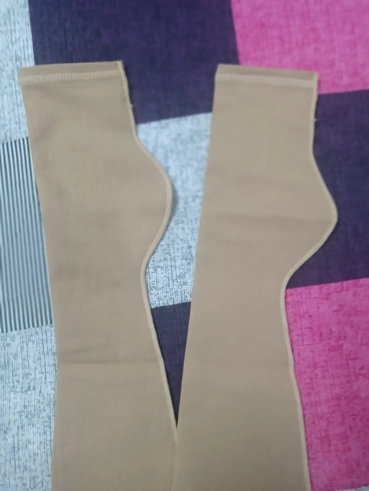 Open Toe Compression Stockings - Knee Length (S)