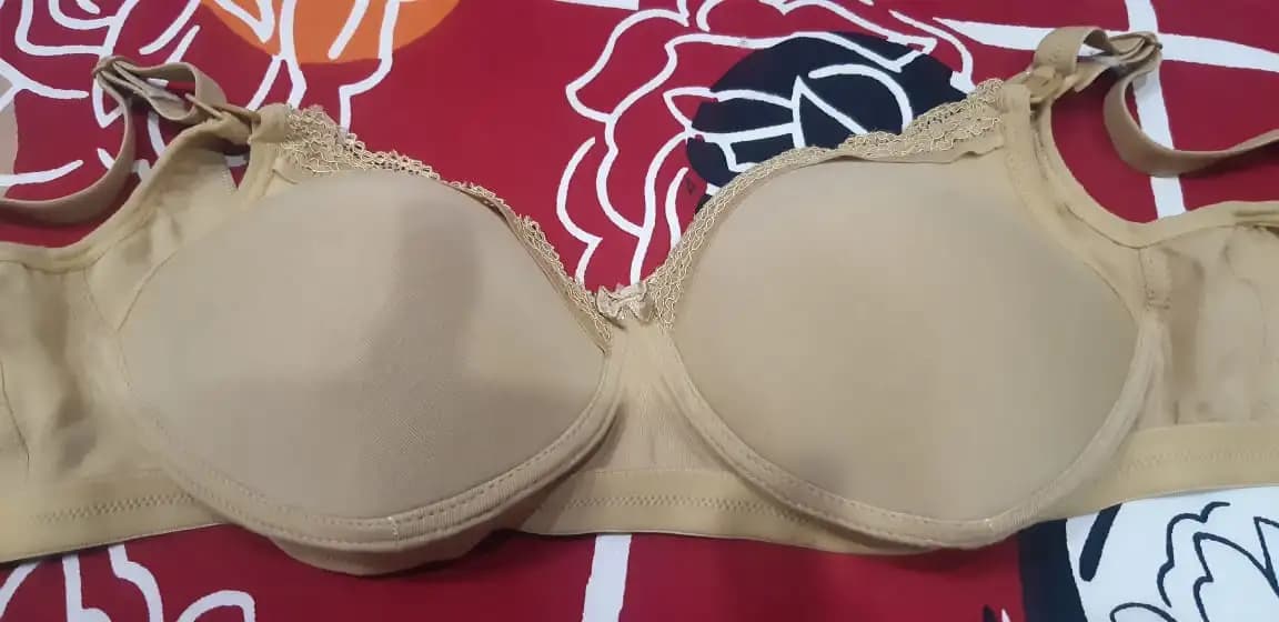 36B- Light Padded Maternity Bra/Non Wired Feeding Bra with Free Bra Extender | Supports Growing Breasts | Eases Pumping & Feeding | Skin