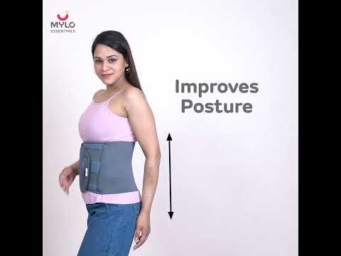 Post Pregnancy Belt After Delivery | Tightens Tummy | Improves Posture | Provides Back Support | Belly fat Loss Belt | Comfortable & Lightweight - XL