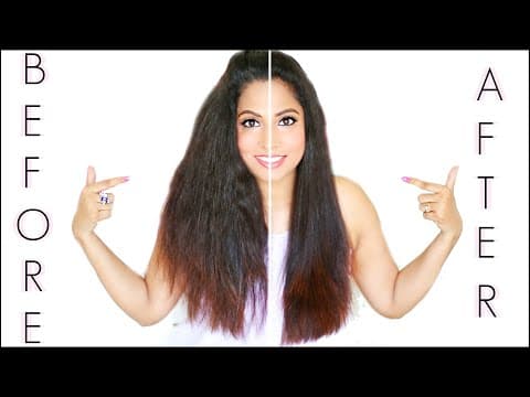 How To Straighten My Hair At Home Perfectly In 5 Minutes | Shrutiarjunanand