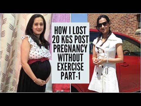 HOW I LOST THE BABY WEIGHT POST PREGNANCY