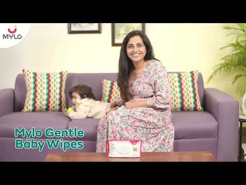 Wipes with lid-Pack of 3 & Baby tummy roll on 40ml