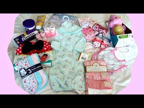 Baby Girl Haul! Newborn Items And Supplies